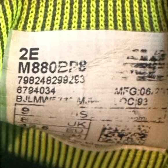 New Balance 880 TruFuse Running Sneakers Blue Shoes Mens 9 2E Walking Athletic - Picture 10 of 10